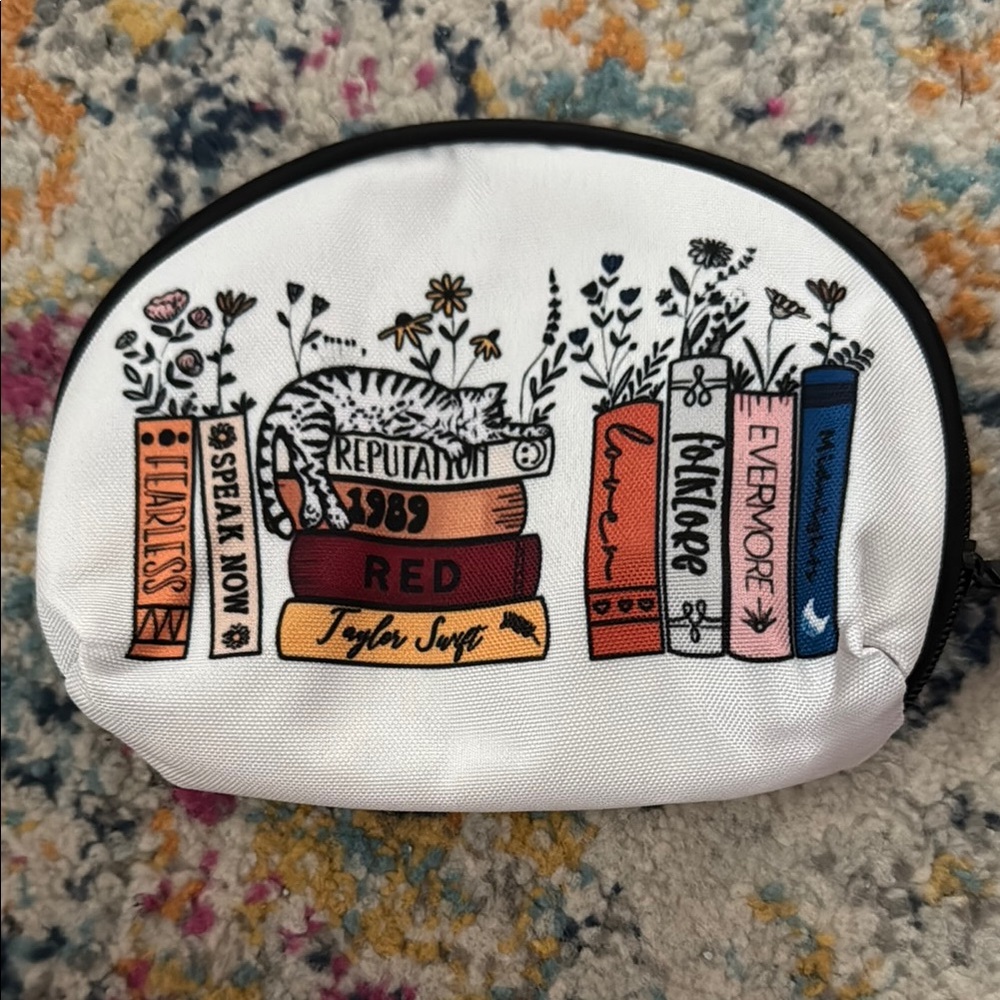 Taylor Swift themed cosmetic bag